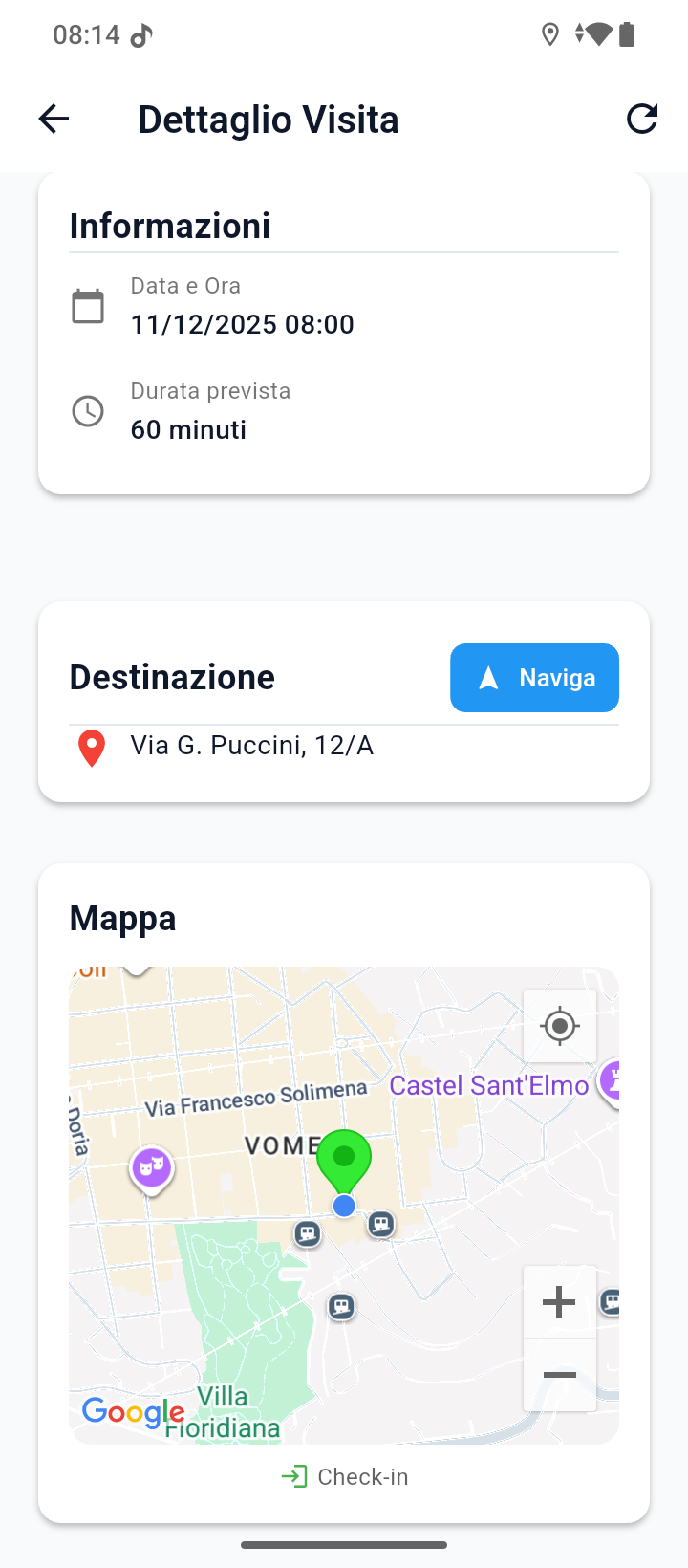 Dettaglio Visita
